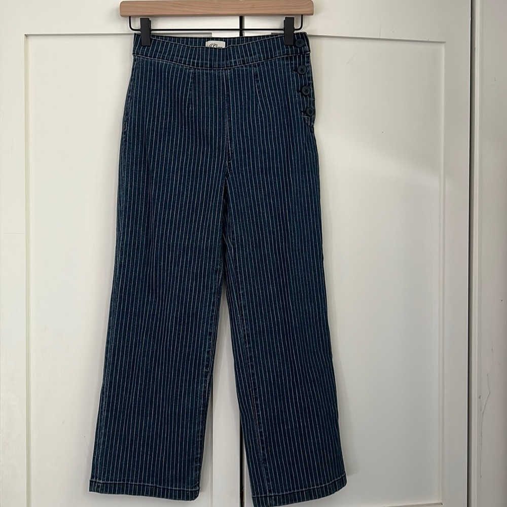 JCrew Pinstripe Jeans